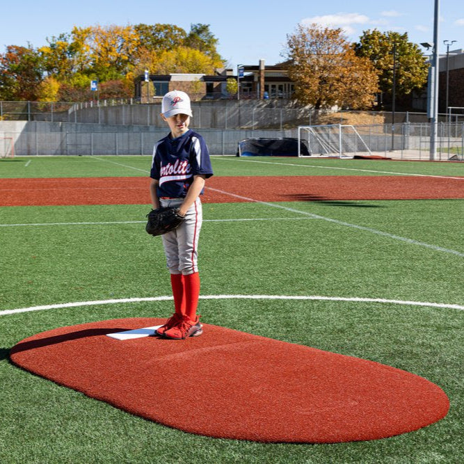 Red 6" Two-Piece Game Mound