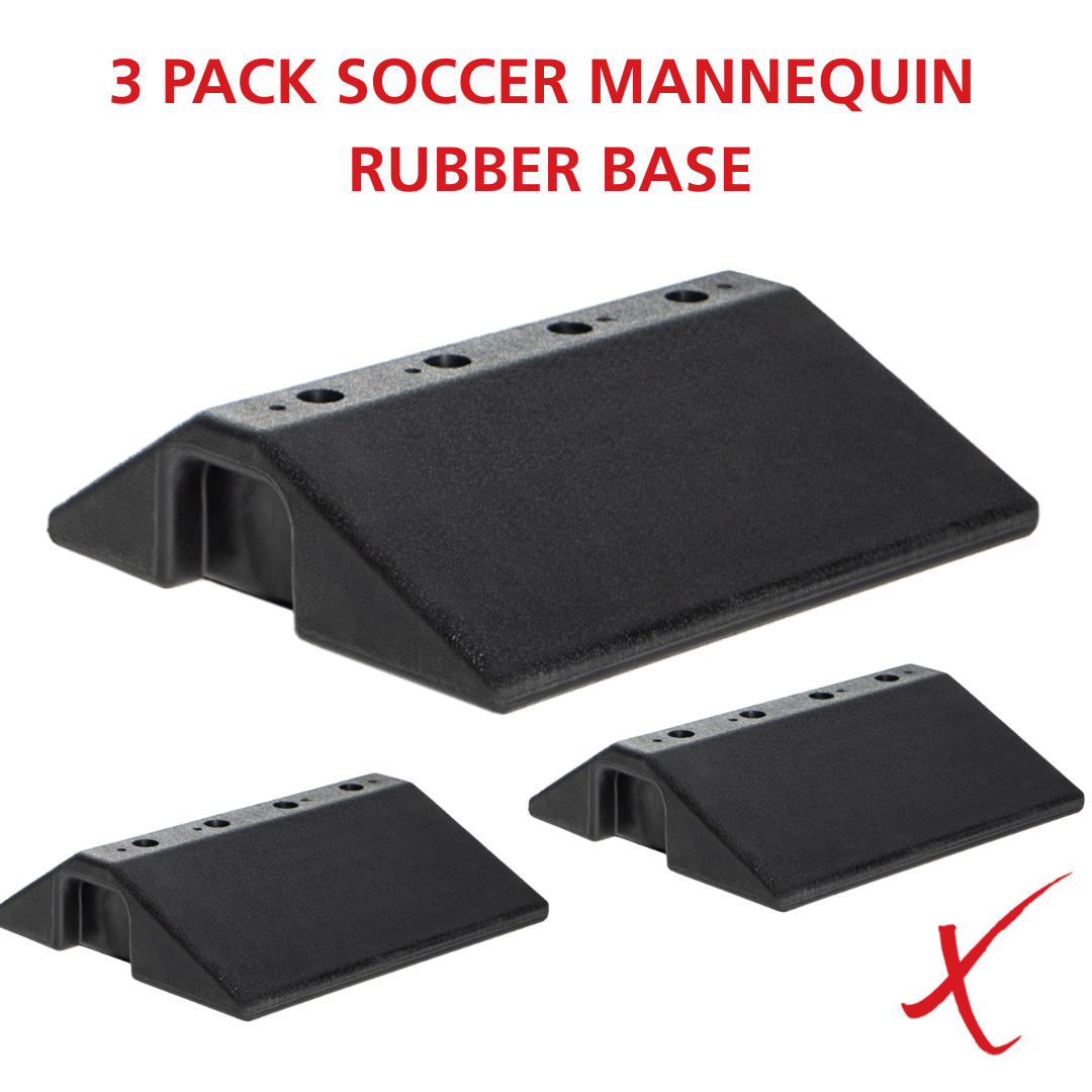 3 Pack Rubber Base for Soccer Mannequin