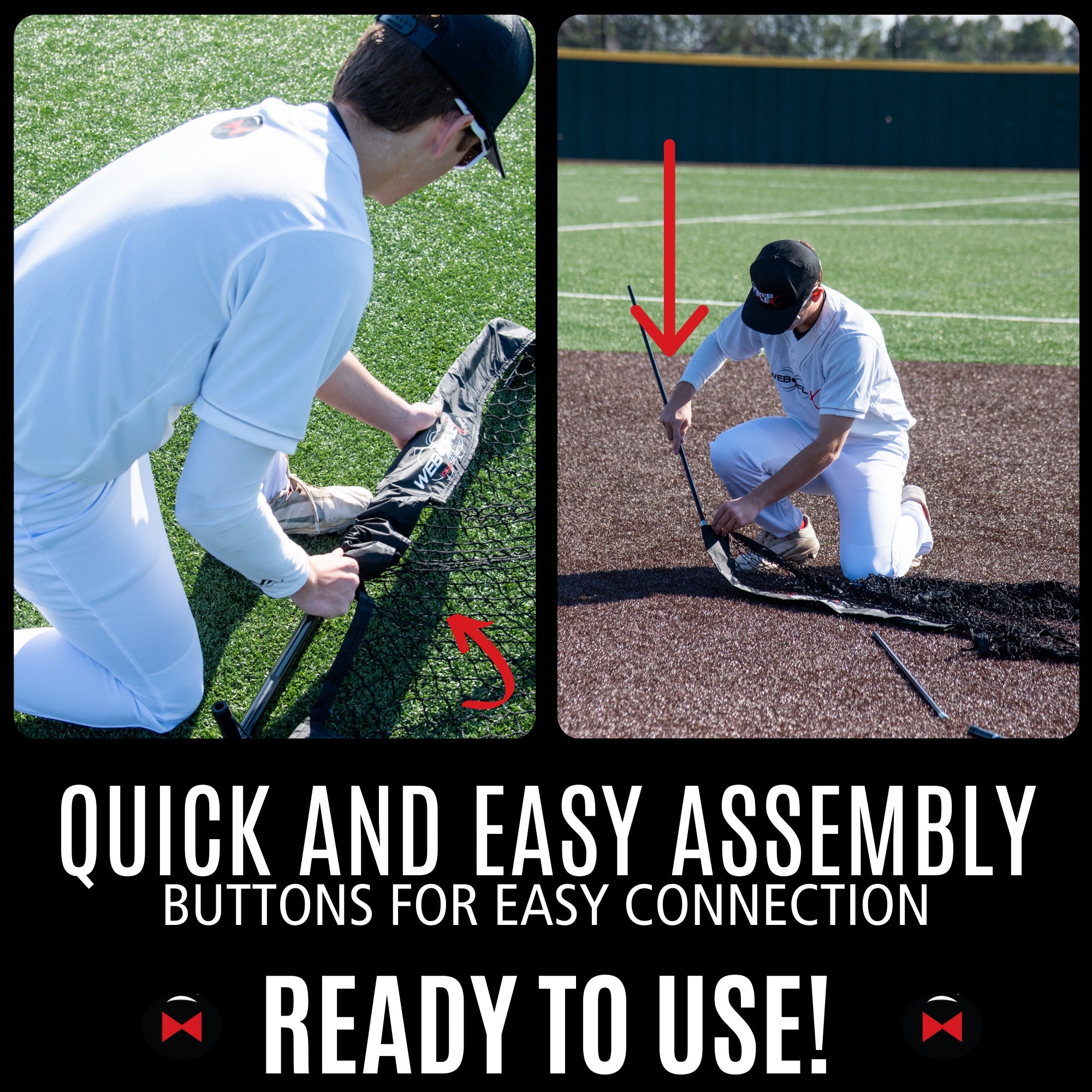 Web Flex Spider Series 7x7 Sock Net Screen