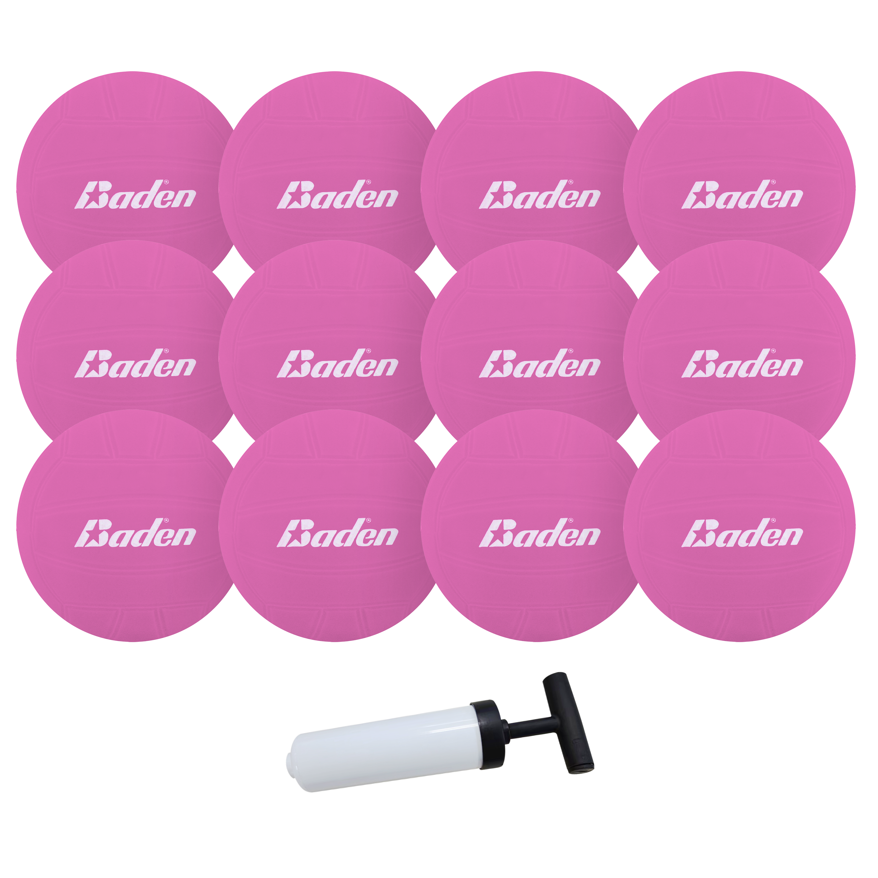 12 Pack of Vinyl Mini Volleyballs