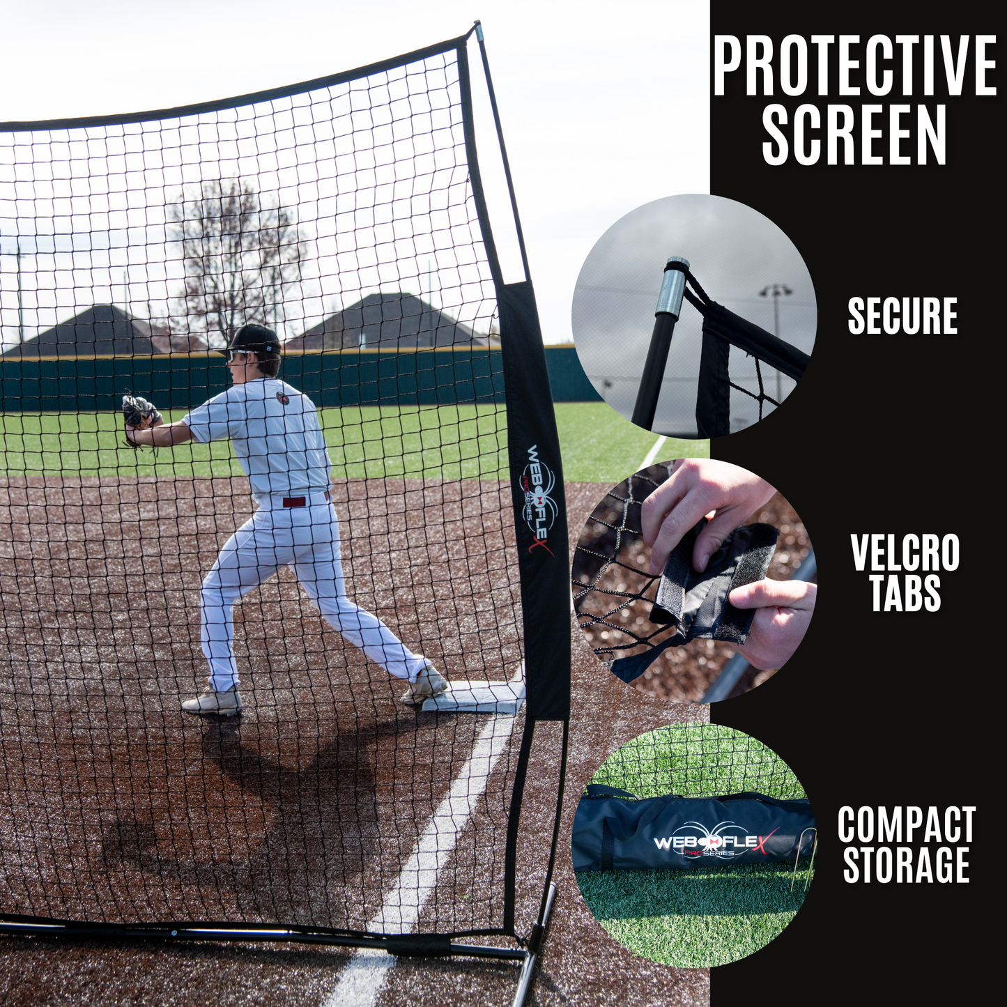 Web Flex Spider Series 7x7 Field Screen