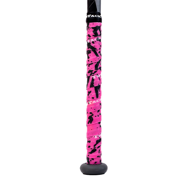 TwinTack Pro Bat Grip - Pink & Black Splatter