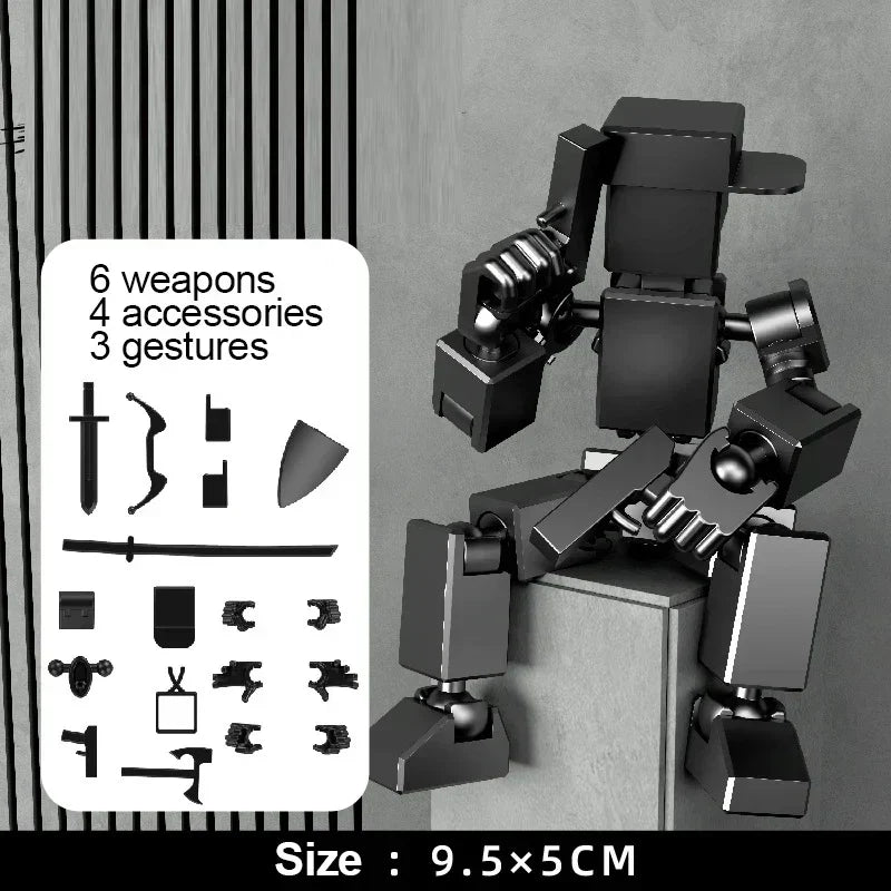 Creative Multi-Jointed Movable Shapeshift Robot 3.0 3D Printed Mannequ