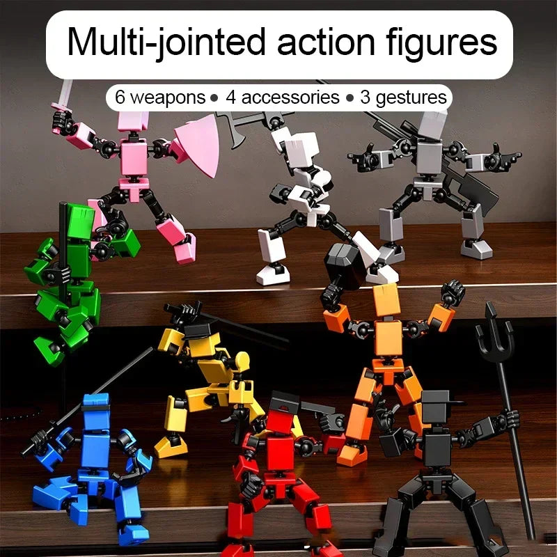 Creative Multi-Jointed Movable Shapeshift Robot 3.0 3D Printed Mannequ