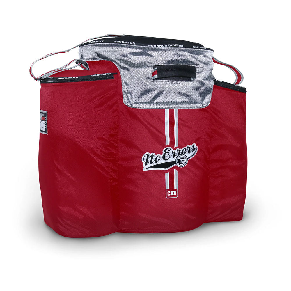 No Errors Coaches Ball Buddy - Bucket Ball Bag in Red