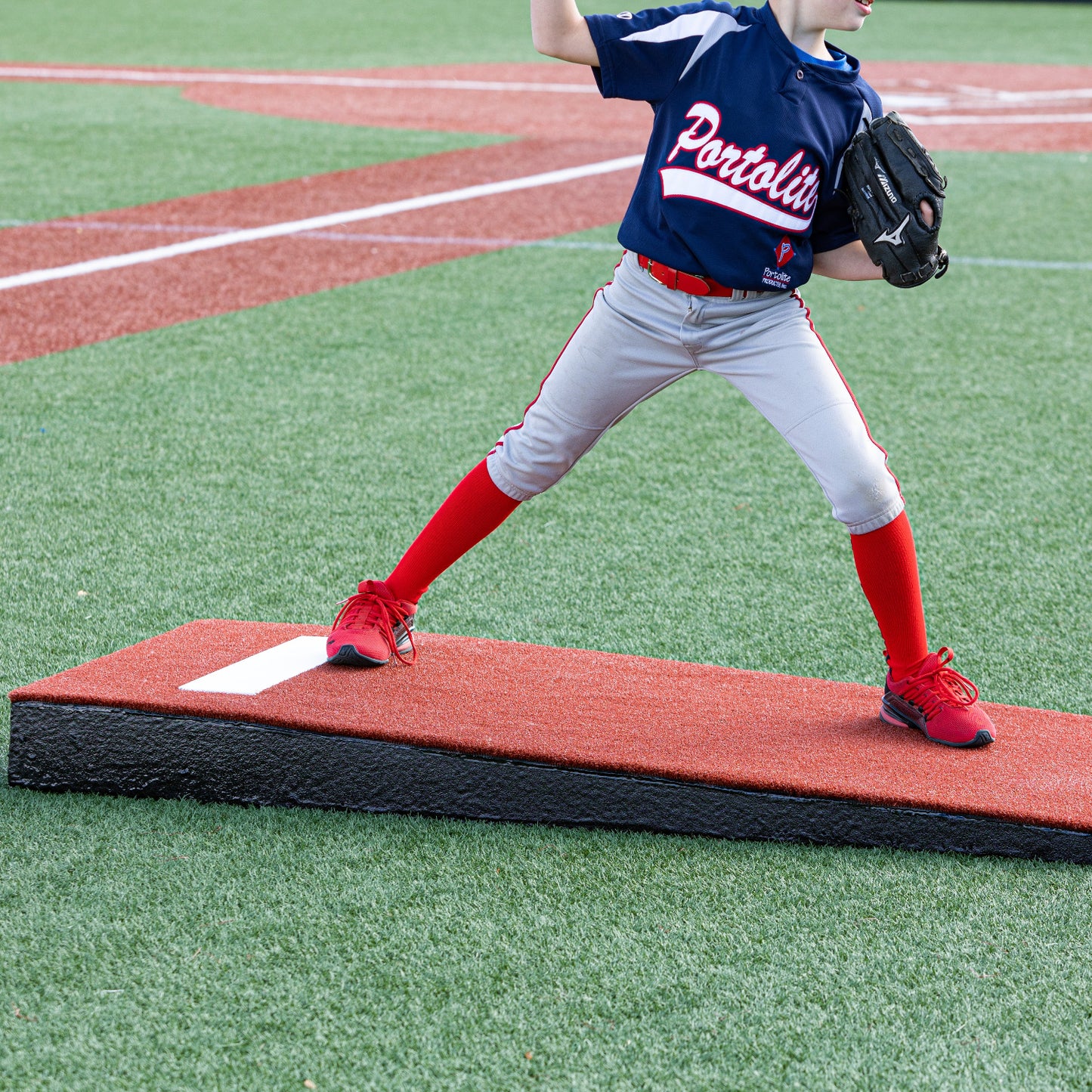 Red Junior Pitching Mound