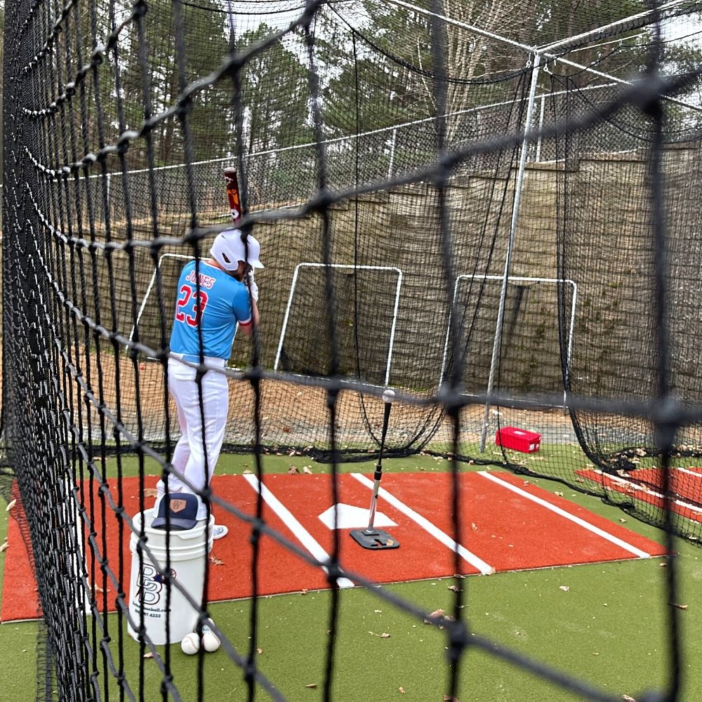 Ready-2-Go Nets Backyard Batting Cage (#21 Nylon) (12x14x55)