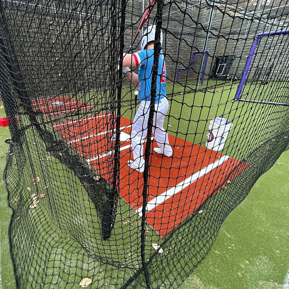 Ready-2-Go Nets Backyard Batting Cage (#21 Nylon) (12x14x55)