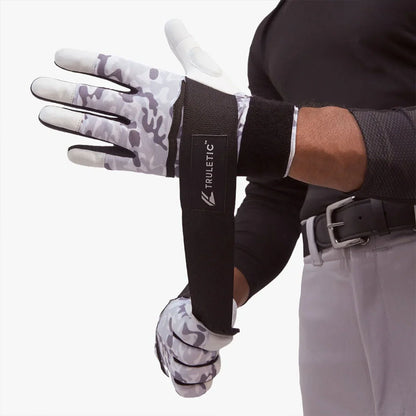 Truletic HitR Pro Men's Protective Batting Gloves Velcro strap detail