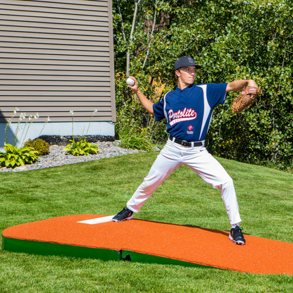 Standard Two-Piece Practice Mound used outside