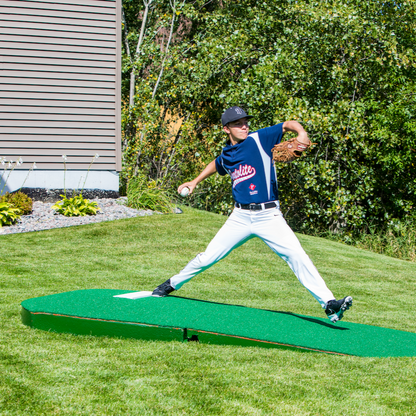 Pitching on a Standard Two-Piece Practice Mound