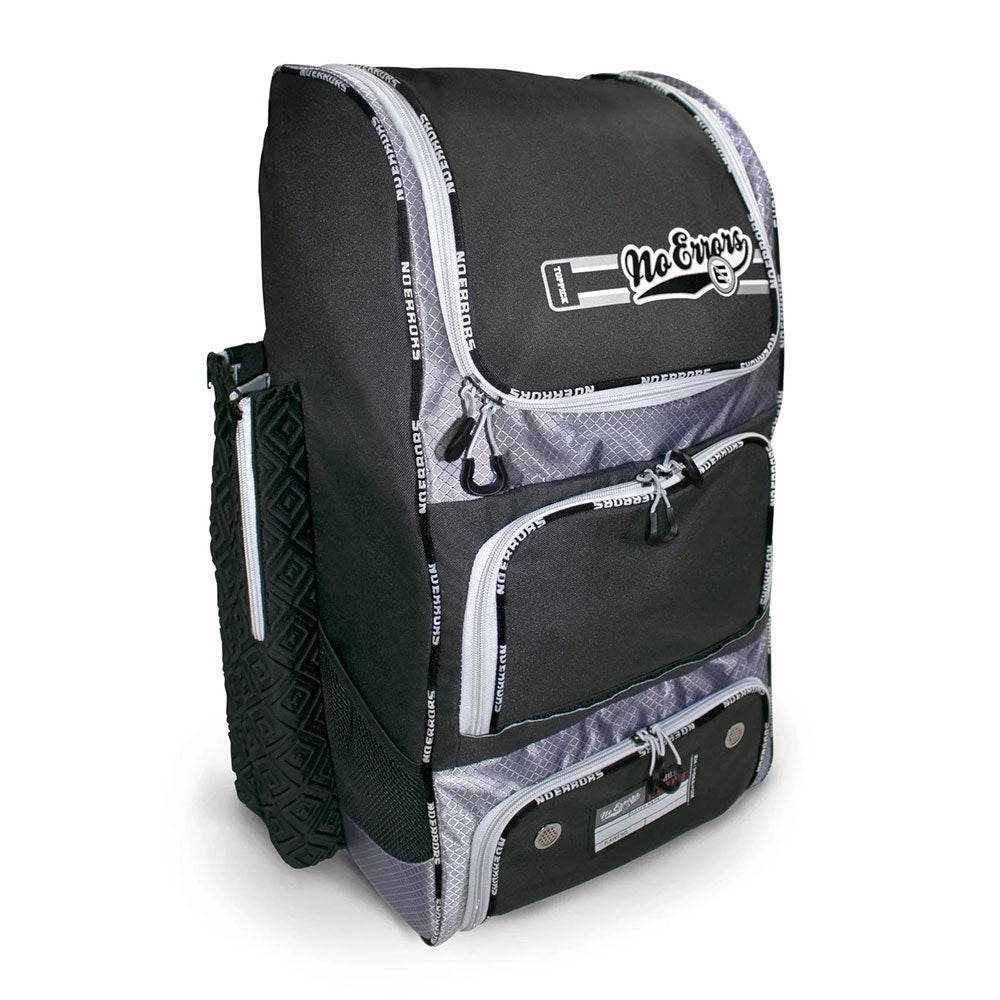 No Errors Top Pick Backpack II in Black / Grey