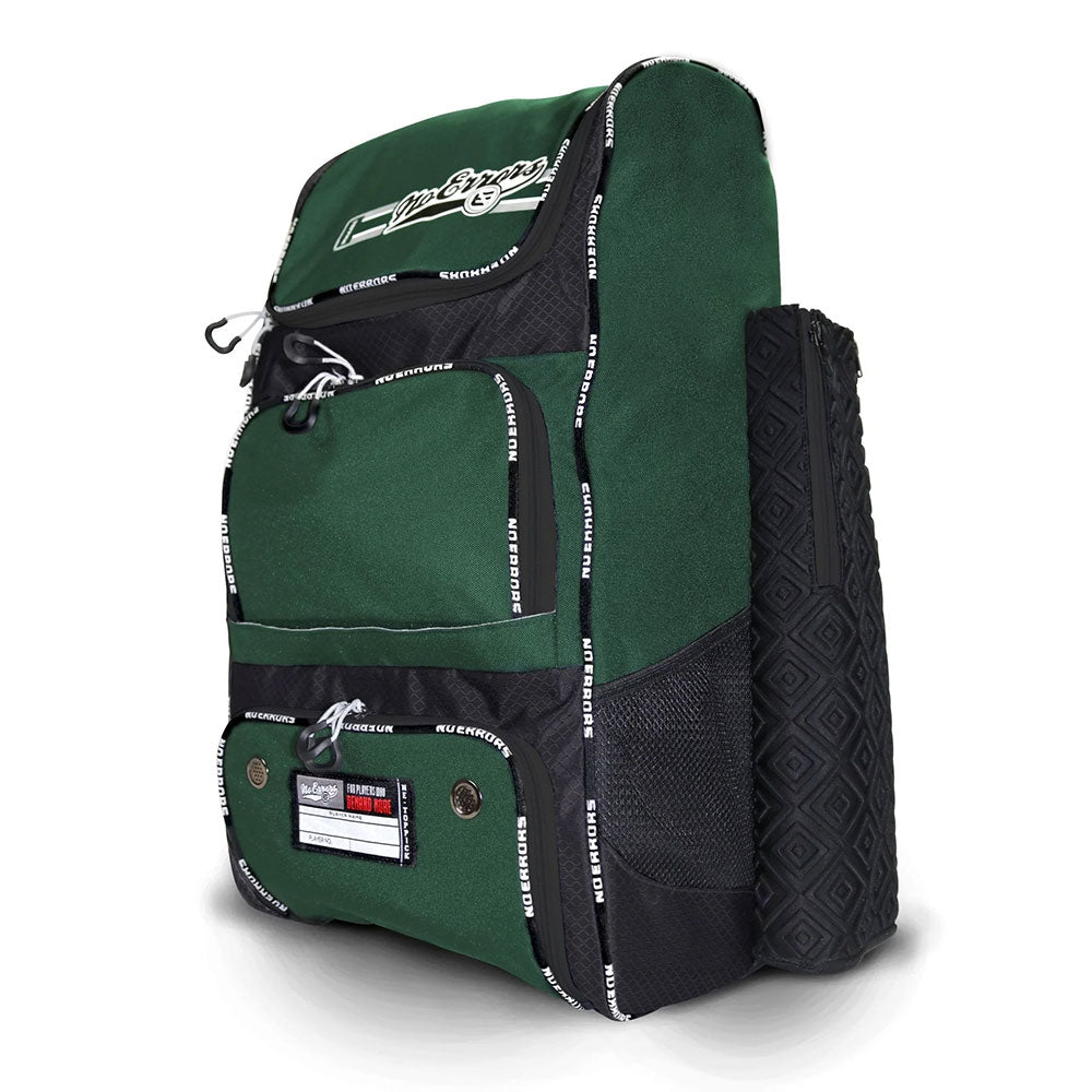 No Errors Top Pick Backpack II side view in green