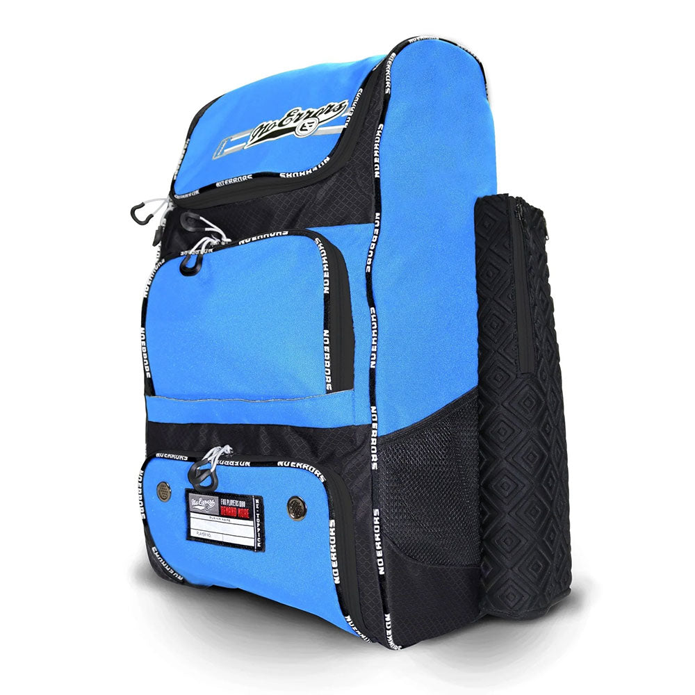 No Errors Top Pick Backpack II in Light Blue side view