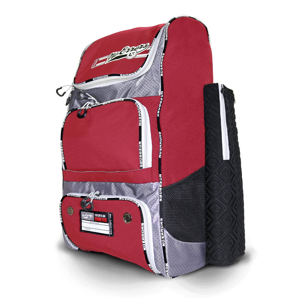 No Errors Top Pick Backpack II in Red side view